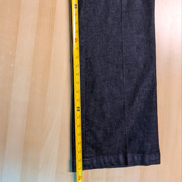 Talbots Signature Flare Charcoal Jeans, 12 - Picture 4 of 9